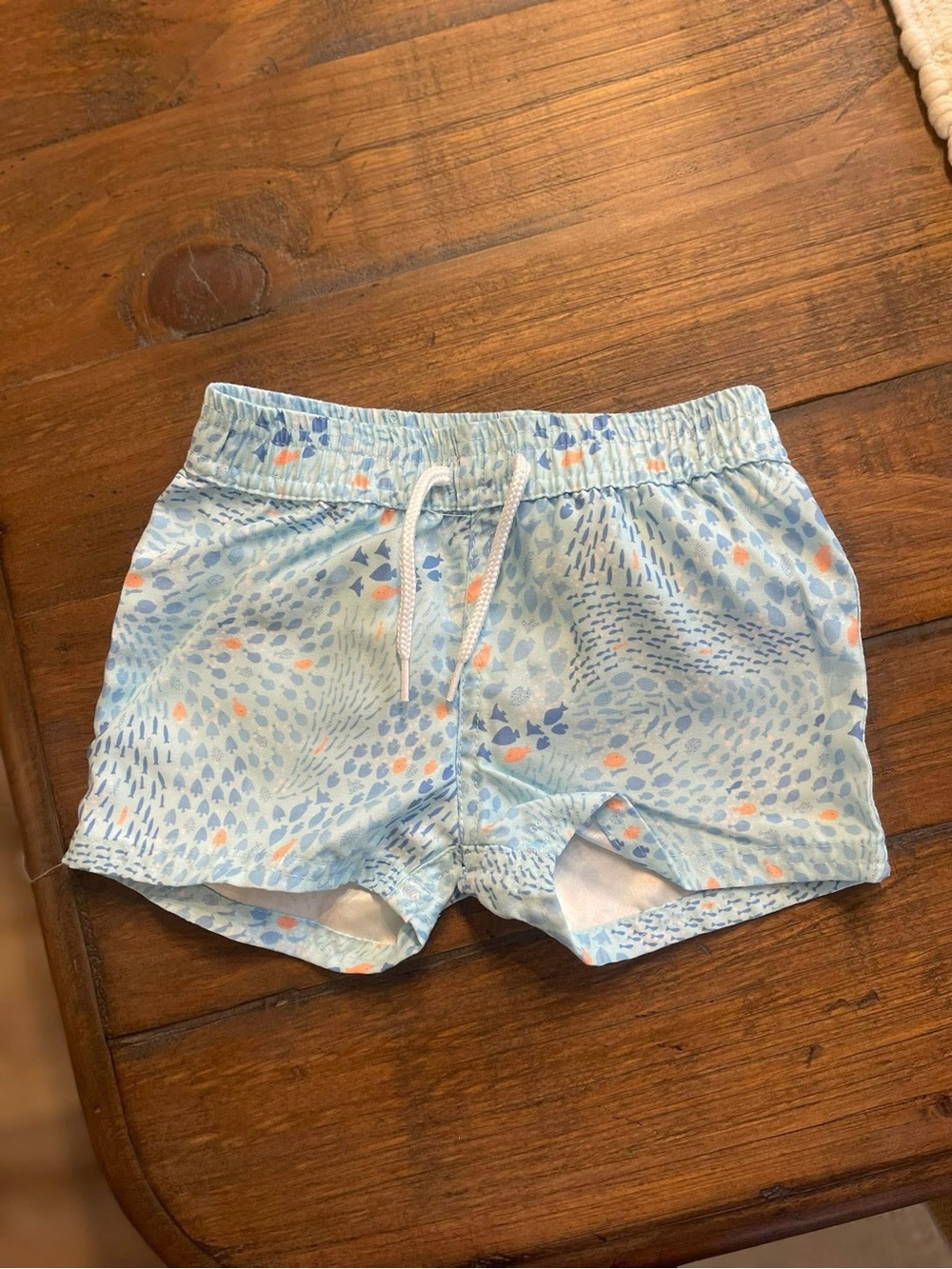 Light Blue Kids Swim Shorts